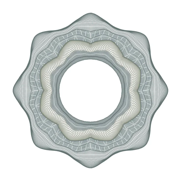 Guilloche decorative element