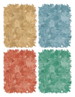 multicolored abstract backgrounds in the form of wood shavings clipart