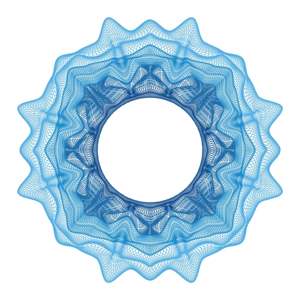 Guilloche decorative element