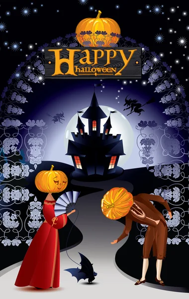 yazıt mutlu Cadılar Bayramı tebrik kartı