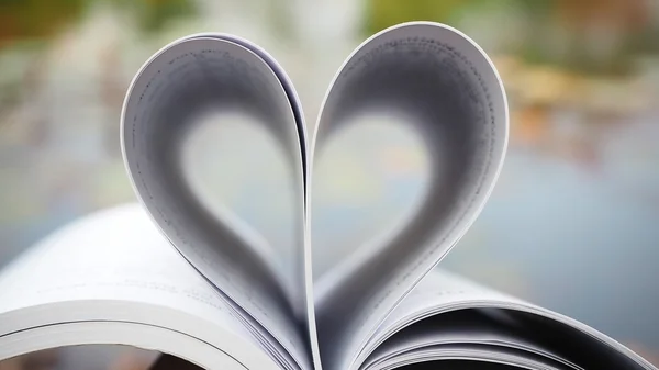 Book of love. Love books, Love reading, Love Story, Heart shape from pages of book for love concept.