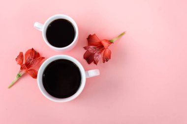 8 Mart Kadınlar Günü için tebrik kartı. Modaya uygun bir arka plan. 8 Mart ve kadınlar günü konsepti