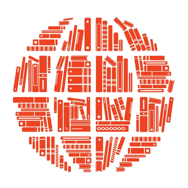 Globe du livre — Image vectorielle