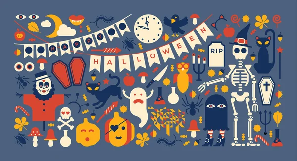 Diseño de Halloween — Vector de stock