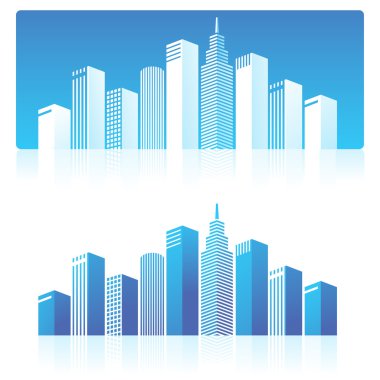 Gökdelenler çizimi.