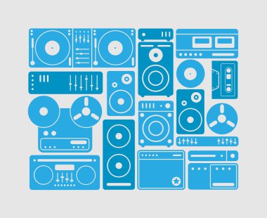 Müzik aletleri seti