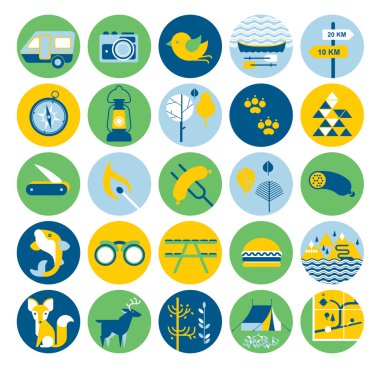 kamp Icon set