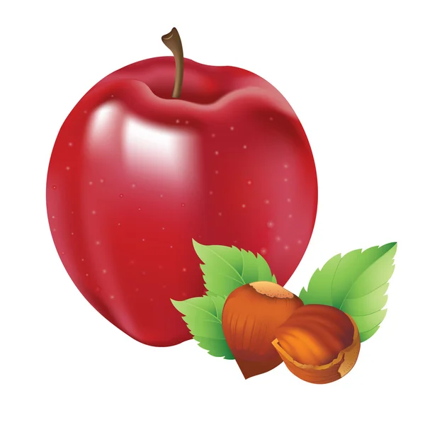Apple_Almond — стоковий вектор