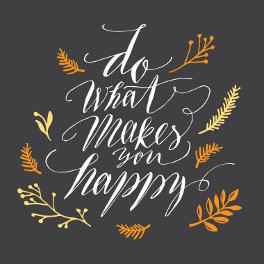 Inspirational Alıntı el yazısı