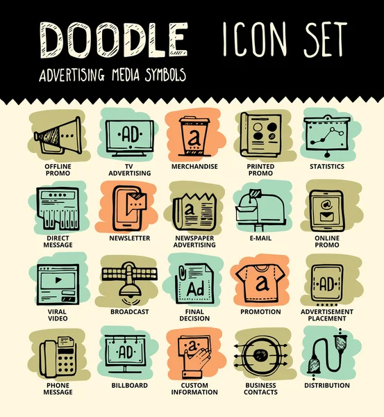 Medya Icon set