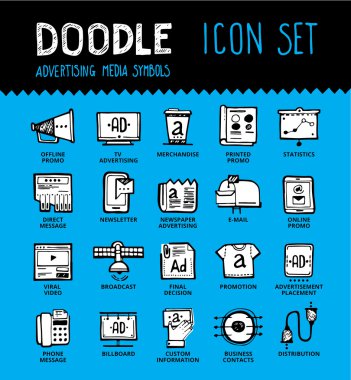 Medya Icon set