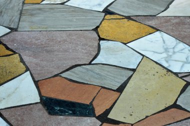 Düzensiz zemin desen