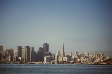 Şehir San Francisco, California, sokakları, yollar