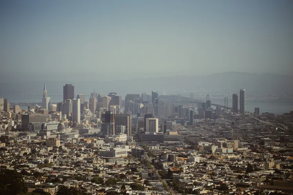 Stad van San Francisco, Californië, straten, wegen Rechtenvrije Stockafbeeldingen
