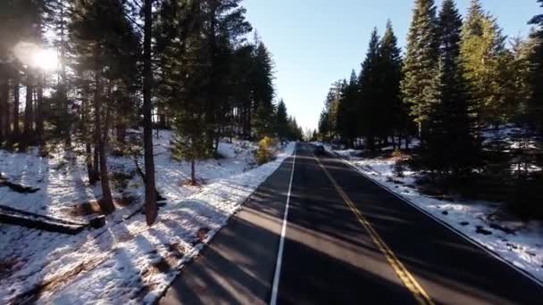 Antenn. Yosemite National Park, Kalifornien — Stockvideo