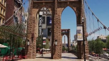 Steadicam Las Vegas otel New York. New York. Köprü