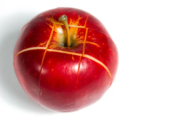 Red Apple — Stock Photo, Image