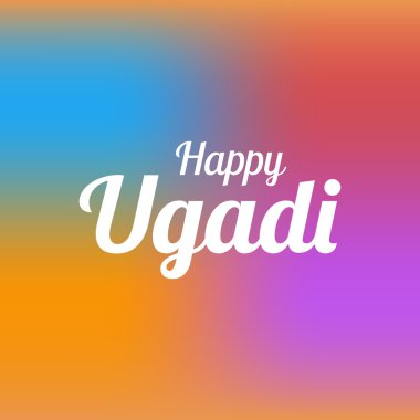 Mutlu Ugadi kartı şablonu