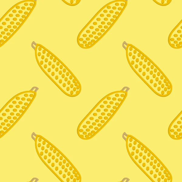 Kukurydza ręka styl wzór dziecko — Wektor stockowy
