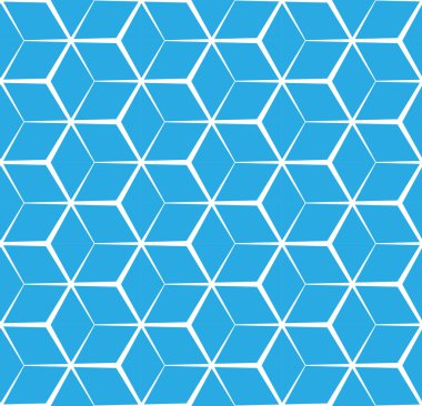 Küp mavi arka plan, seamless modeli