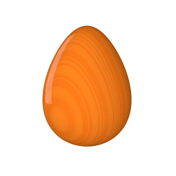 Easter egg. Painted. 3D object. Render. Easter Holiday. — Stock Photo, Image