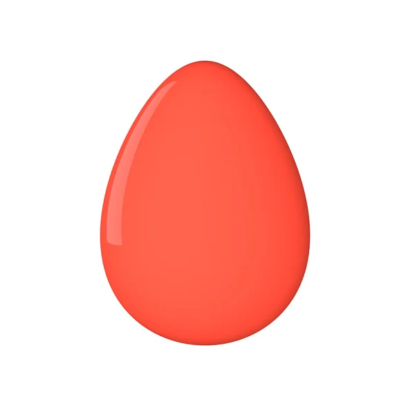 Easter egg. Geschilderd. 3D-object. Render. Paasvakantie. — Stockfoto