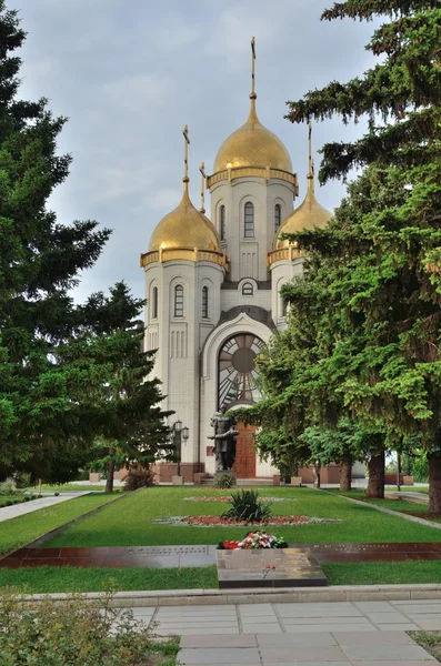 Kilise All Saints, Volgograd Mamayev Kurgan — Stok fotoğraf
