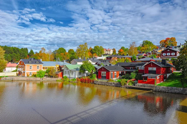 Gamla Borgå sightseeing — Stockfoto