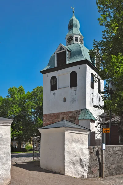 A torre de sino da catedral de Porvoo — Fotografia de Stock