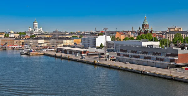 Helsinki Zuid-haven kustlijn — Stockfoto