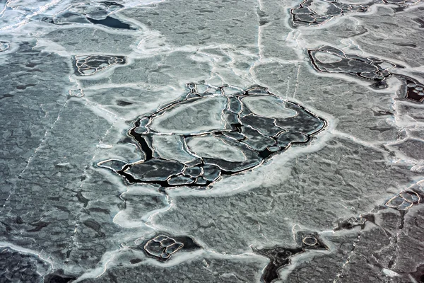 Modèle de glace de mer congelée — Photo