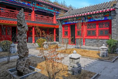 İç avlu Shanhaiguan Old Town
