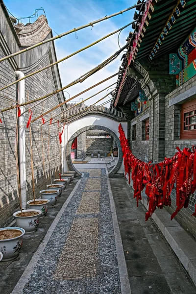 Runt dörröppningen i Shanhaiguan gamla stan — Stockfoto