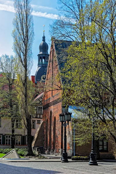 Riga gebouwen en architectuur — Stockfoto