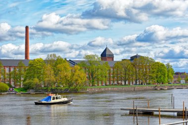 Pori, Finlandiya için Kokemanjoki Nehri'nin Kuzey Sahil