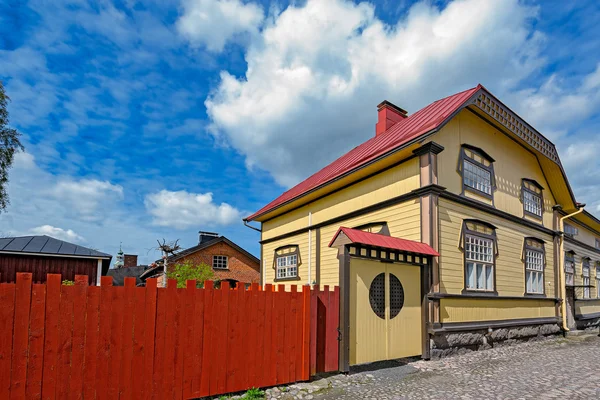 Altstadt von Rauma, Finnland — Stockfoto