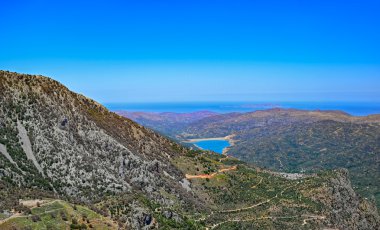 Lassithi Plateau on Crete island clipart