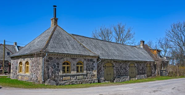 Staré budovy v Krimulda manor — Stock fotografie