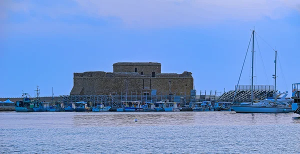Middeleeuws kasteel bij Kato Pafos, Cyprus — Stockfoto