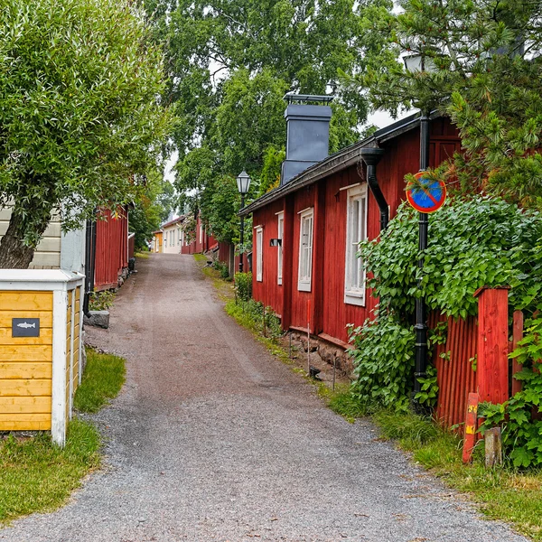 Gamla trähus — Stockfoto