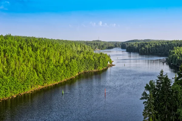 Saimaa kanaal — Stockfoto