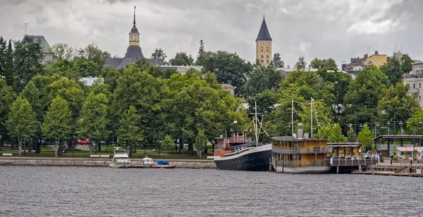 Port et ville de Saimaa et Lappeenranta — Photo