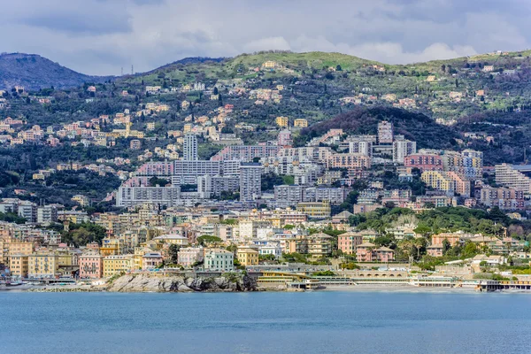 Genova waterfront, İtalya — Stok fotoğraf