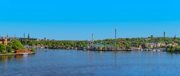 Panorama van Stockholm, Zweden — Stockfoto