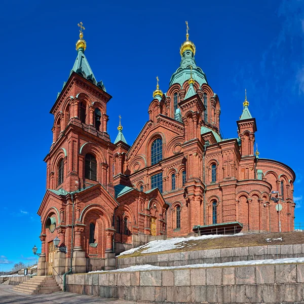 Helsinki Ortodoxa Catedral de Uspensky —  Fotos de Stock
