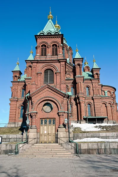 Helsinki Ortodoxa Catedral de Uspensky —  Fotos de Stock