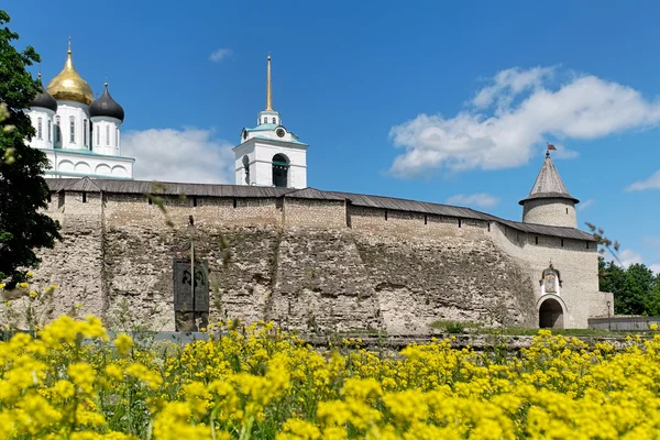 Ancient Pskov Kremlin — Stock Photo, Image