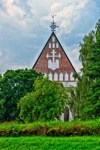 Средневековая серая церковь Холлолы — стоковое фото