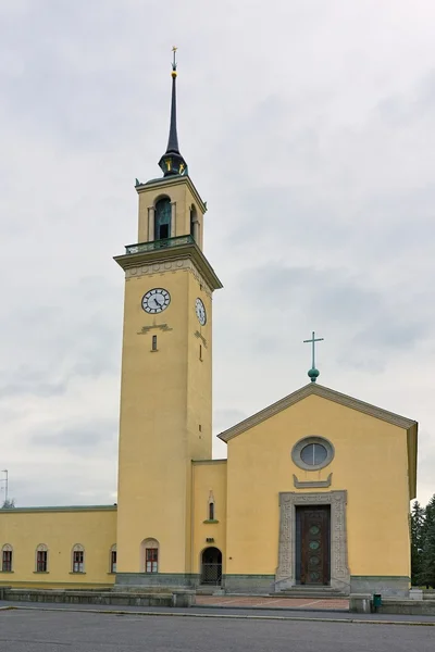 Церковь Вийникка в Тампере, Финляндия — стоковое фото