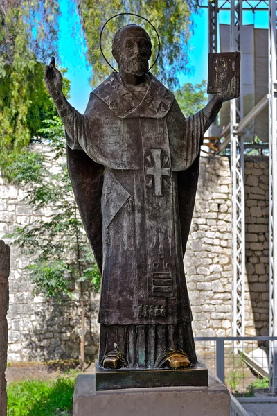 Statue of Saint Nicolas in Demre, Turkey — Stock Photo, Image